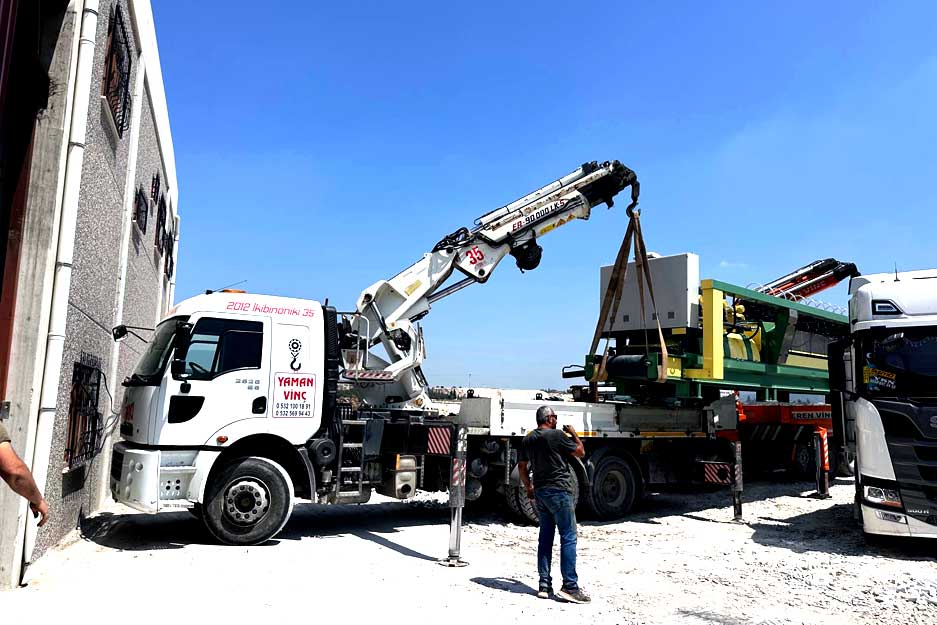 Tonajlı Makine İndirme ve Yerleştirme Hizmetleri